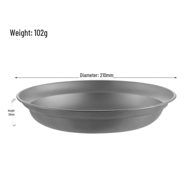 Ru Han Outdoor Titanium Camping Plate