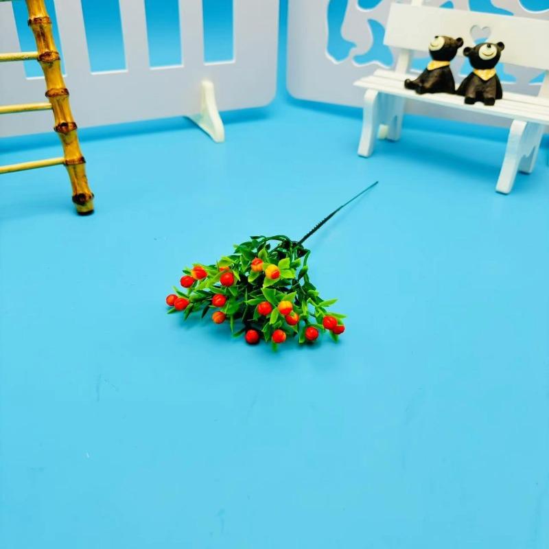 

Имитация миланской зернистости, домашний декор, реквизит для фотосъемки, искусственные цветы миланской зернистости, маленькие букеты 1pc