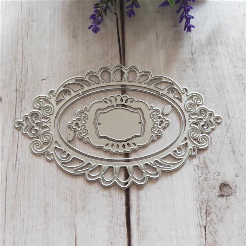 Frame Metal Cutting Dies for DIY Scrapbooking Album Paper Cards Decorative Crafts Embossing Die Cuts