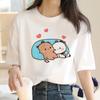 New Cute Bubu Dudu T Shirt Female Trendy Vintage White T Shirt Unisex Korean Clothes Hip Hop Streetwear Women 2000s Punk Tops