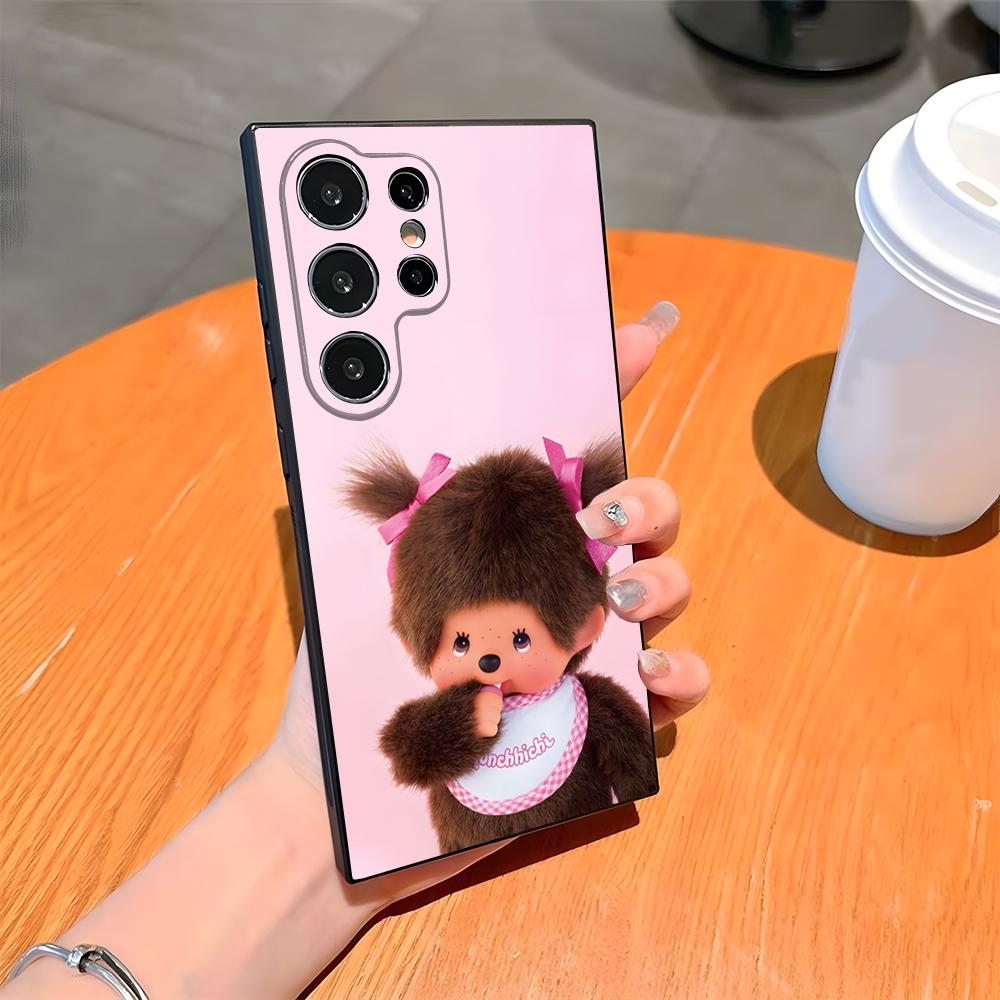 Cute M-monchhichis Phone Case For Samsung S26 S25 Ultra S24 S23 Fe S22 S20 S21 Plus A54 A34 A53 A16 Back Cover