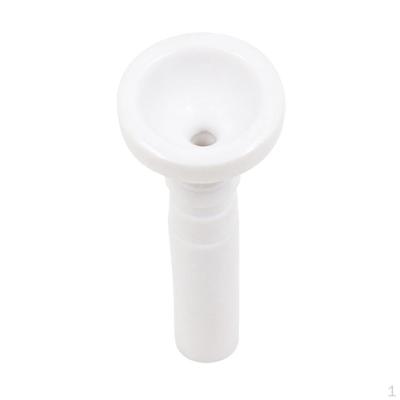 Embouchure de trompette 7C Trompeta / Laiton ABS blanc