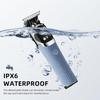 6-in-1 Professional Beard Trimmer for Men, IPX6 Waterproof Electric Shaver Razor, Cordless Body Hair Trimmer for Mustache, Nose, Type-C Mens Gooming