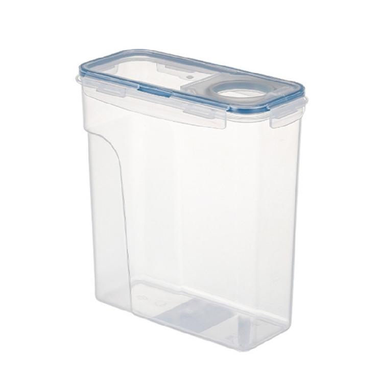 

Просторі пластикові органайзери для комор об ємом 4 л, ударостійкий дизайн для зберігання солінь, круп та сухих інгредієнтів синій