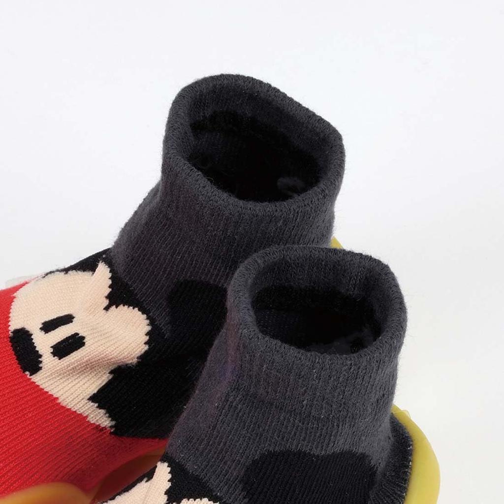 Skater Sock Size Baby Disney Mickey Shoes, M, 12.6cm, Indoor/Outdoor, Shoes, Mouse, BSSHL3-A