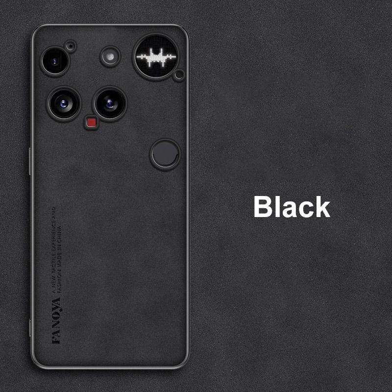For Nothing Phone 3A Pro Luxury PU Leather Phone Case For Nothing Phone3 5G Back Cover Matte Silicone Shockproof Full Protection