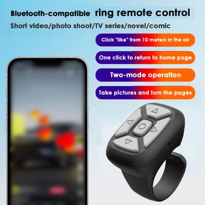 45-mAh-Fernbedienungsring, Dual-Modus-Betrieb, kreativer, multifunktionaler APP, kabelloser Seitenwender