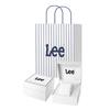 Lee Armbanduhr Quarzwerk Silikonarmband Weißes Zifferblatt Unisex Geburtstag Schulkamerad Zurück in die Schule Saison Box M525-LEE