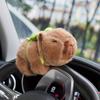 Capybara Plush Toy with Turtle Backpack & Slap Bracelet Accessory - Soft Stuffed Animal Doll, Cute Capybara Stuffed Animal Gift