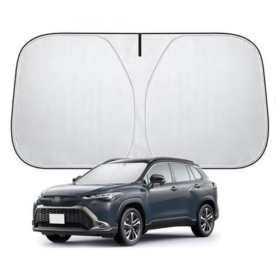 Toyota Corolla Windshield Sunshade for the 10 Series Corolla Cross SUV 2021 Sunshade with High Heat and UV Light Blocking and Foldable and Includes