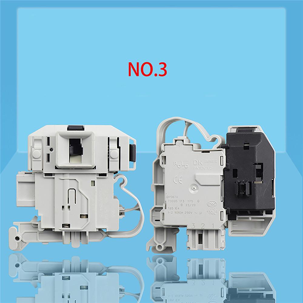 For Siemens Drum Washing Machine Electronic Door Lock Door Switch Buckle for Siemens Drum Washing Machine Parts