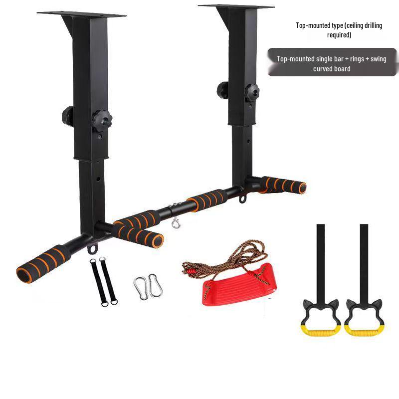 Wall Mounted Thickened Pull-Up Bar for Indoor Fitness