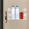 1Pcs Refrigerator Beverage Shelf Suction Acrylic Storage Rack Transparent Drinking Bottle Holder Fridge Organizer Display