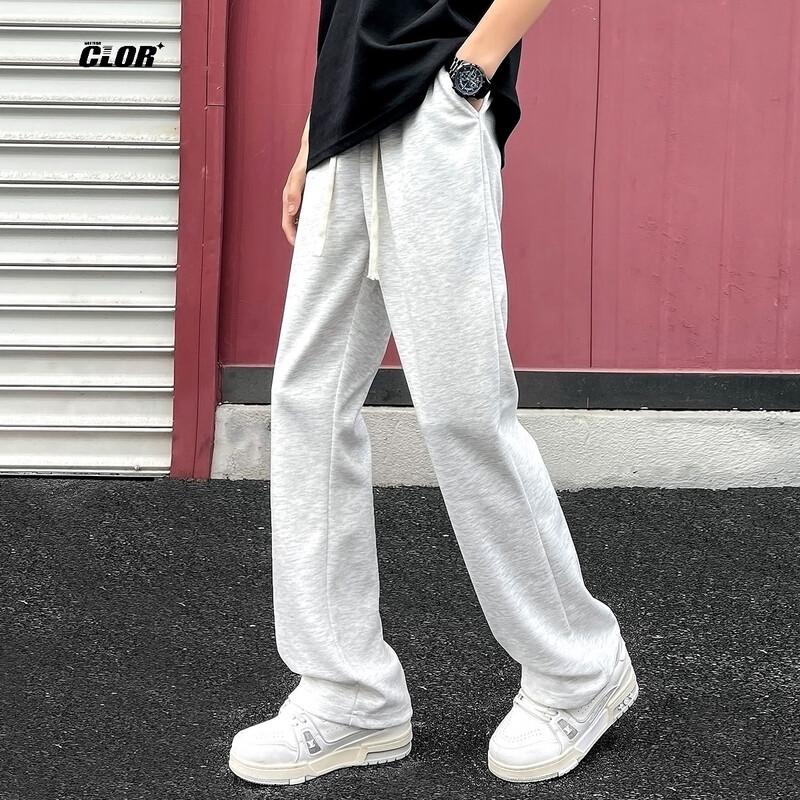 CLOR Men's American Style Flared Wide-Leg Pants CL70