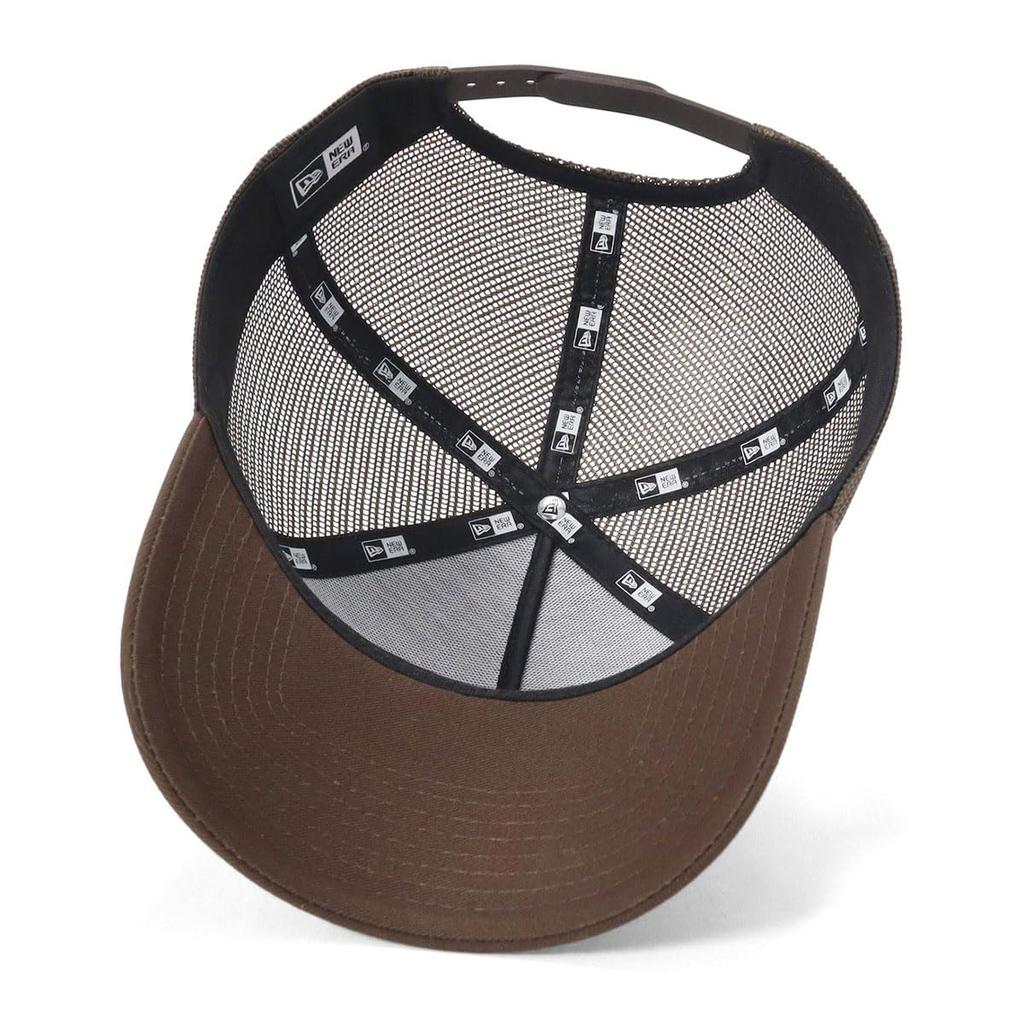 New Era 9Forty Trucker Handwritten Logo Mesh Cap in Available exclusively at A-Frame Walnut. ONSPOTZ.
