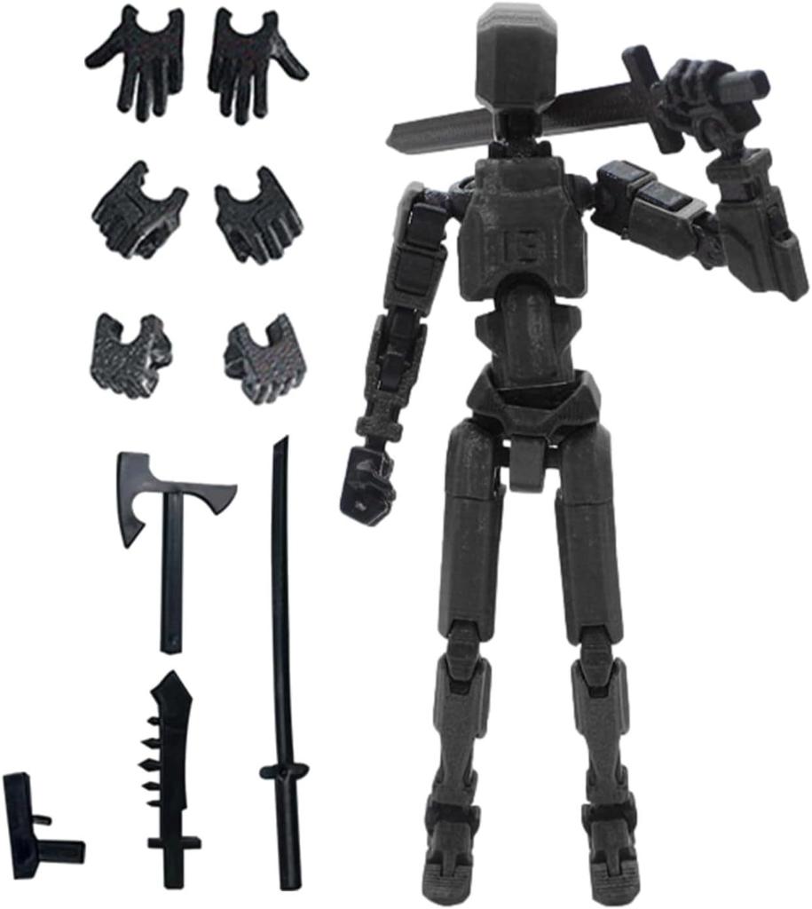 Stampa 3D Lucky Dummy13 Articolato Mobile Assemblabile Robot Bambola Animale Modello Giocattolo Puzzle Antistress Regalo per Bambini