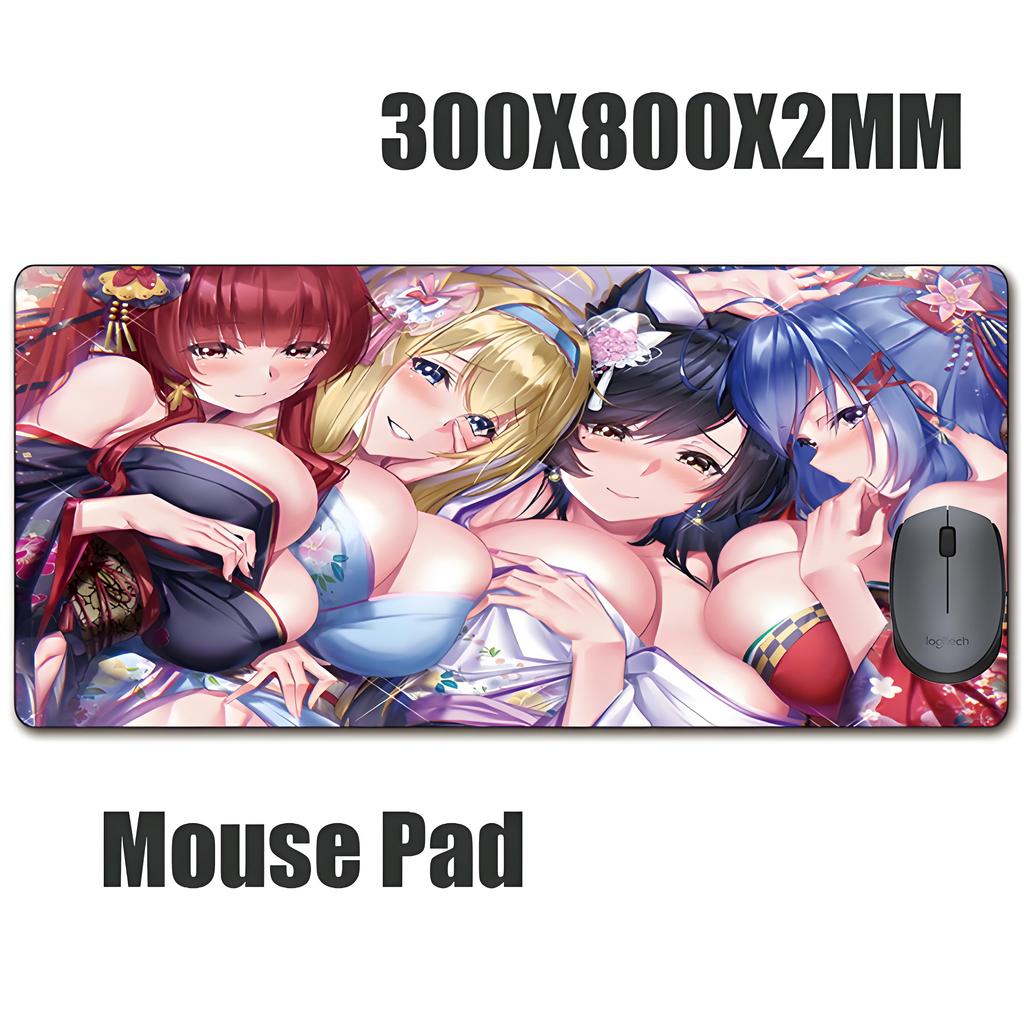 80x30cm 60x30cm 30x25cm Large Mouse Pad,Office Desk Mat, Desk Pad Protector, Non-Slip Desk Blotter, Laptop Desk Pad