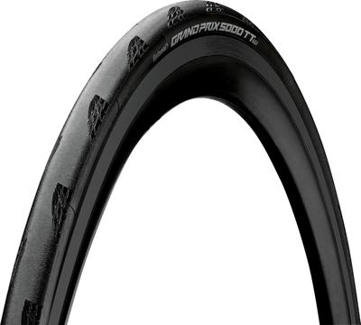 Continental GP5000 TT TR Prix 5000 TT Tubeless 700 x 25C Tubeless Ready 1 bucată (Grand Ready) Negru/Negru (25-622)FB