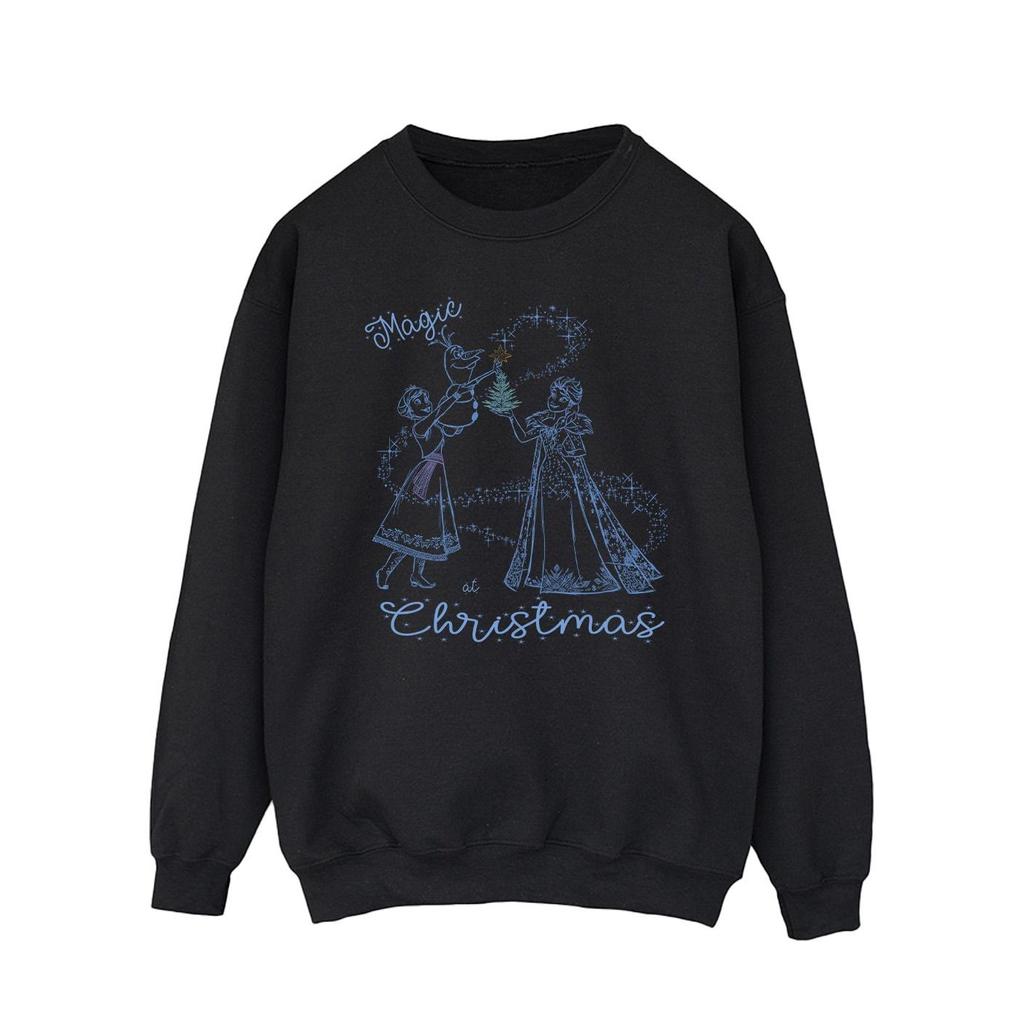Disney Mens Frozen Magic Christmas Sweatshirt