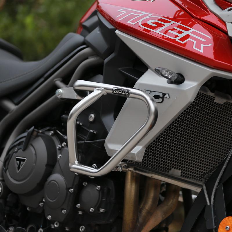 Triumph Tiger 800XC Crash Bar Bumpers - Stainless Steel Anti-Fall Motorcycle Mod Parts