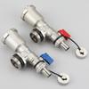 1 inch Water Distributor Exhaust Valve for Heating Manifold Automatic Air Vent Valve with Brass and Stainless Steel