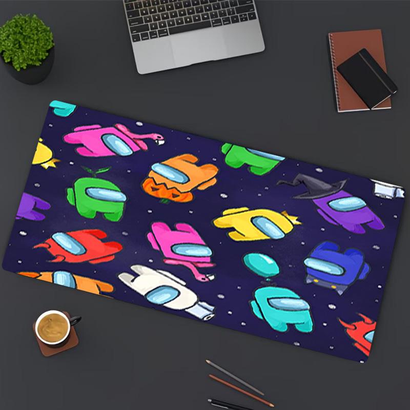 Among Us Print Mouse Pad, for Keyboard Pad Laptop PC Mat for Office Home Use, Desk Decor, Perfect Birthday Gift for Gamers