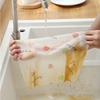 50 sheets High quality dishwashing cloth - reusable, super large roll dry wet dual-use kitchen towel, non greasy cleaning cloth,