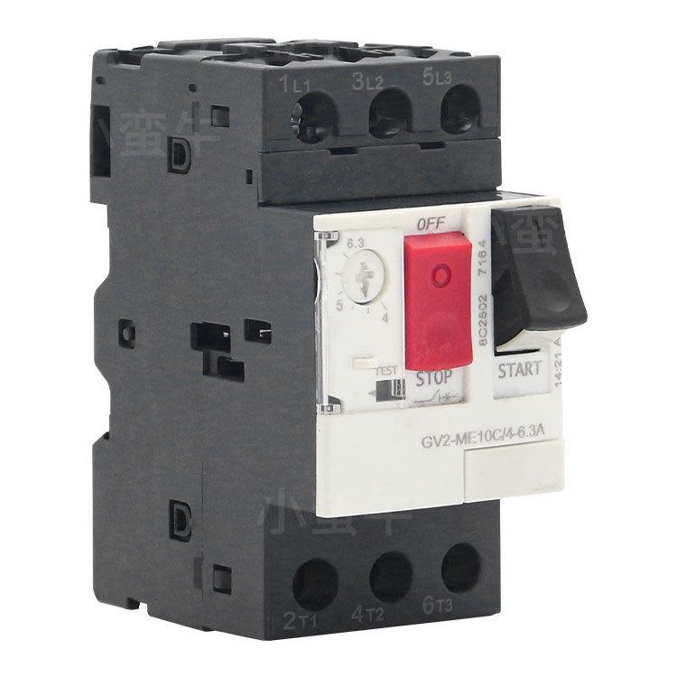 Three-Phase Motor Circuit Breaker GV2-ME10C/08C/20C/07C/16C/14C for Fan Motor Start