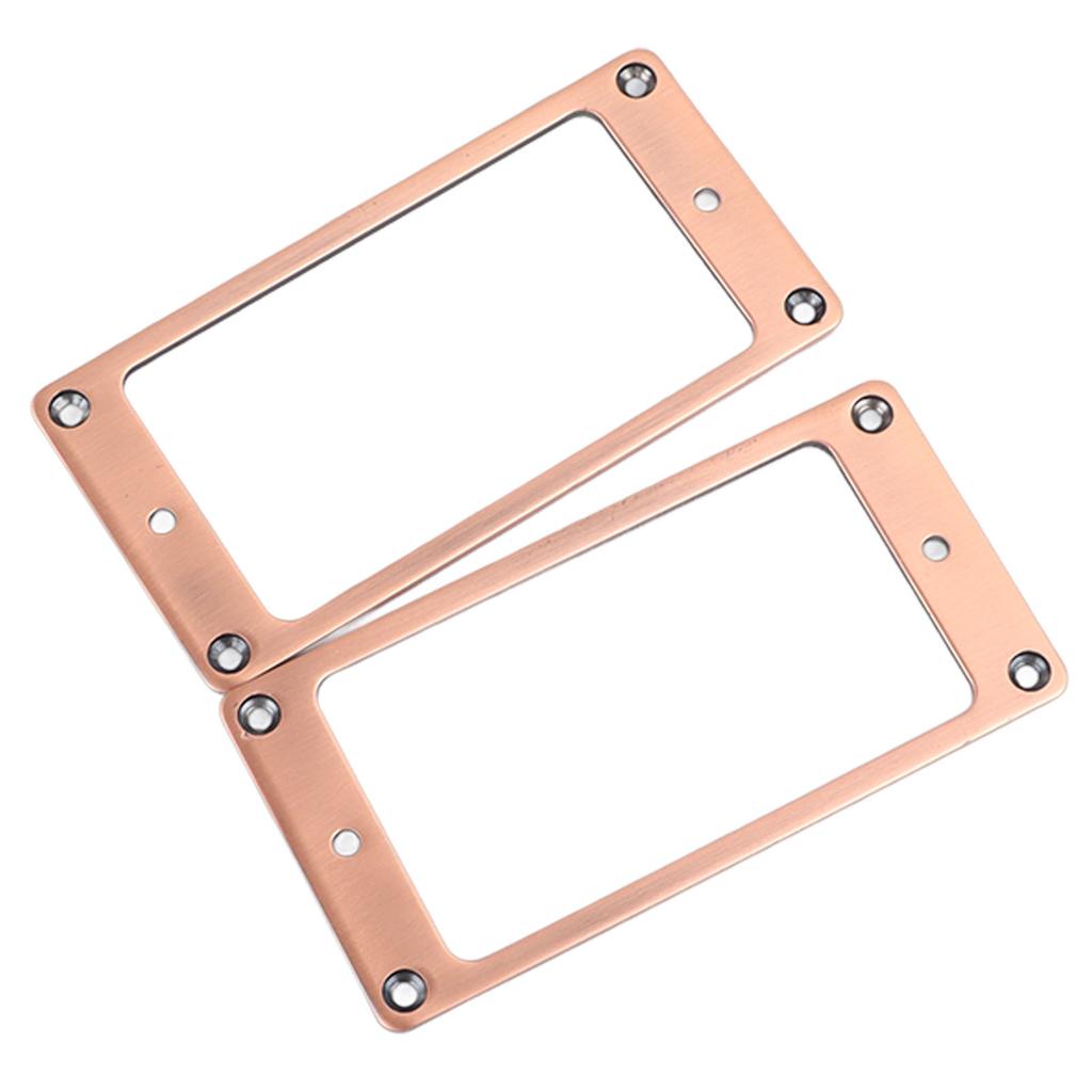 2Pcs Electric Guitar Pickup Frame Zinc Alloy   Pickup Mounting   Set 2 X 2mm