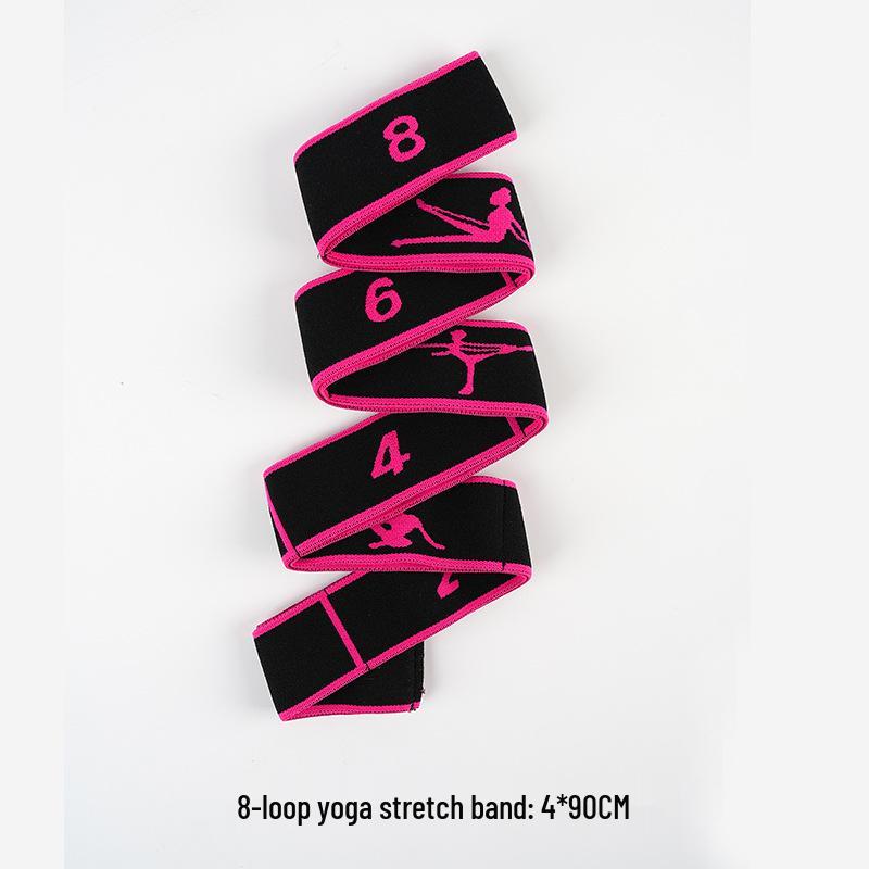 Yoga Resistance Band for Kids and Adults - Stretch, Dance, Fitness Trainer