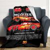 Mcqueen Car Blanket Soft Throw Blanket For Home Bedroom Bed Sofa Travel Office Solid Christmas Blanket
