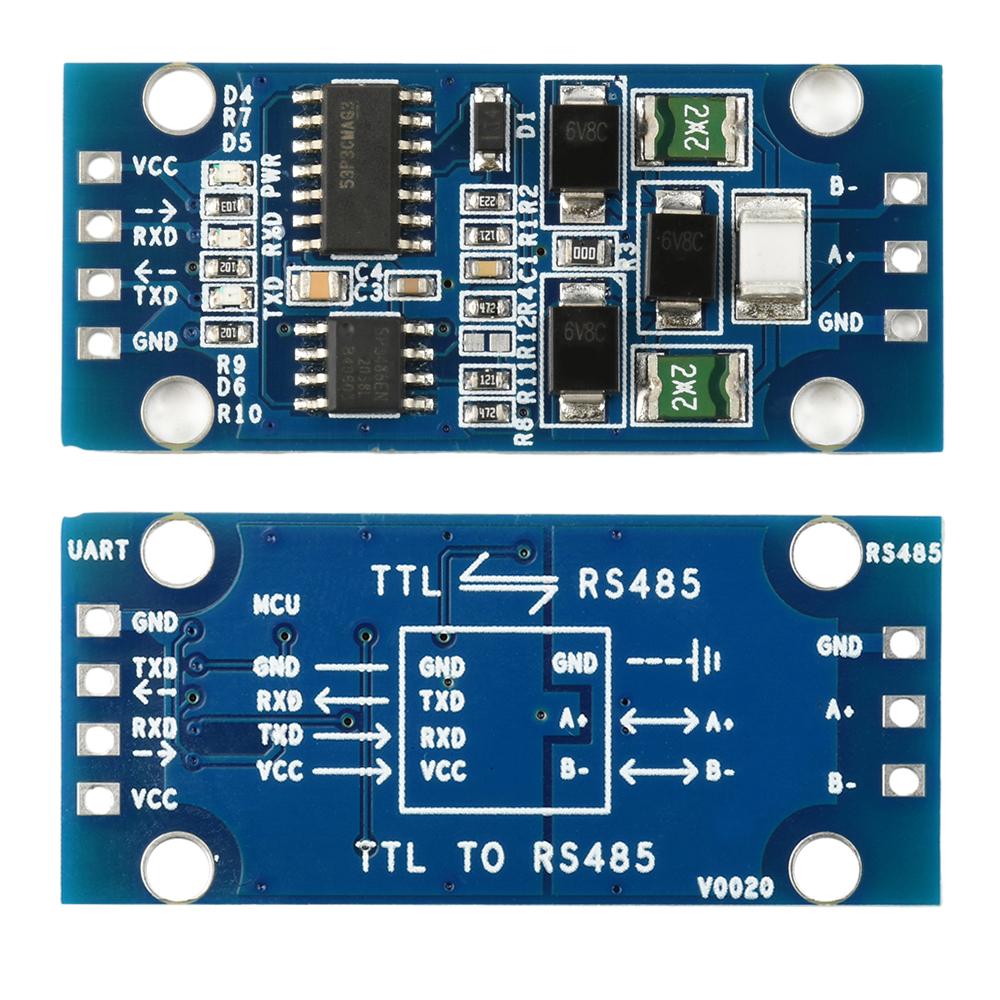 DC3.3V/5V TTL Turn RS485 Module 485 to Serial UART Level Mutual Conversion Hardware Automatic Flow Control