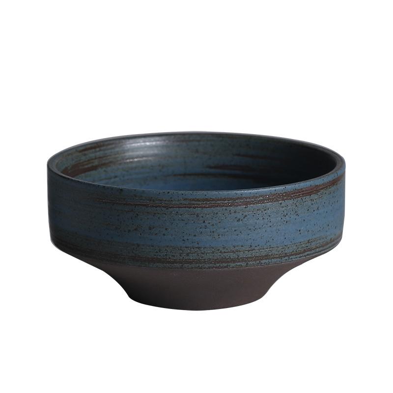 Retro Kiln Change Wenzhu Moss Ball Hydroponic Flower Pot Flower Arrangement Utensils Non-Porous Copper Coin Grass Green Dill Narcissus Pot