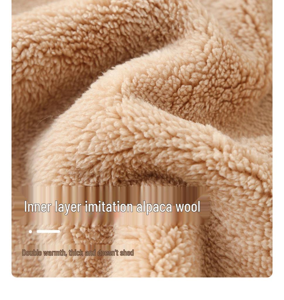 Kinder Winterjacke mit Fleecefutter: Dicker, warmer Cardigan Schuluniform