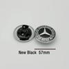 1pcs 57mm Car Front Hood Emblem Badge Bonnet Car Accessories For Mercedes Benz W204 W124 W201 W202 W212 W220 W205 GLA CLA