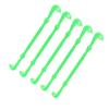 5Pcs Portable Fishing Line Knot Tool Green Plastic Hook Knot Tying Tool Fishing Gear