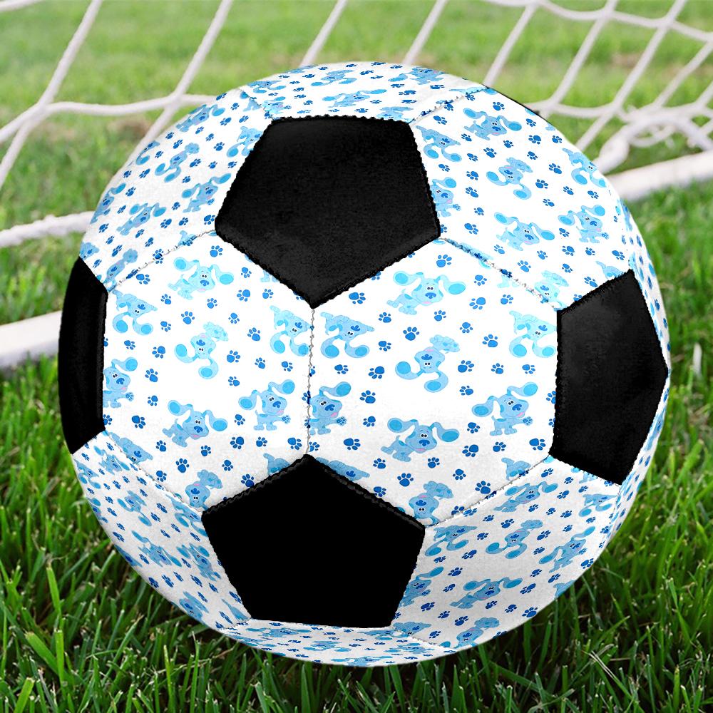 Blue's Clues Theme Size 5 Soccer Ball, Suitable for Both Indoor and Outdoor Matches, a Gift Suitable for Everyone.