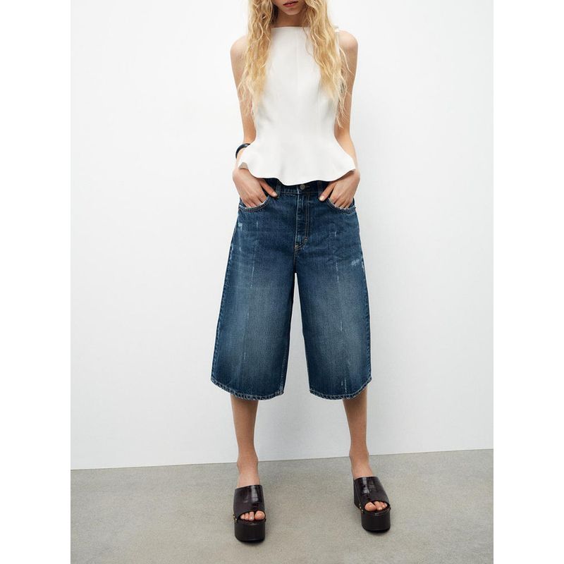 Za2025 Spring New Women's Clothing Easiest for Match Slim Looking Sleeveless Short Skirt Hem Bowknot Decoration Tops 2606777