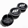 4pcs JDM W Work Logo Emblem Badge Car Wheel Center Caps 48MM 42MM Wheels Hub Cap Rim Hubcaps Dust Cover Replace Car Accessories