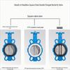Pneumatic Wafer Butterfly Valve
