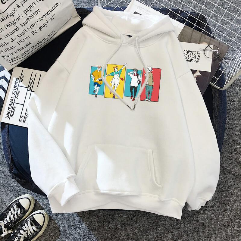 Japanese Anime Hoodie Jujutsu Kaisen Hoodies Manga Men Winter 2023 Warm Cartoon Graphic Clothing Unisex Yuji Itadori Sweatshirts