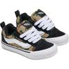 Vans Knu Skool Nino Comfortable Soft Support Low Top Kids Skate Shoes Kids Sneakers Black Brown VN000CYUYJ7