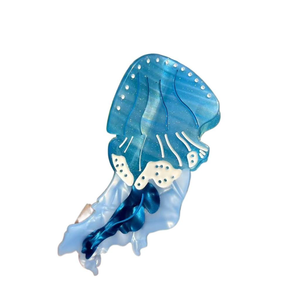 Korean Style Cartoon Animal Hair Clip Sweet Cute Shark Clip Lovely Jellyfish Hair Claw  Headdress
