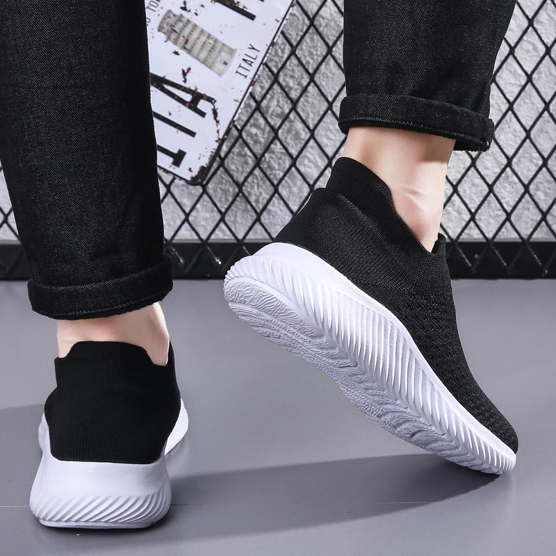 Fashion Sneakers for Men 2024 Leisure Mesh Breathable Soft Sole Fashionable Hiking Shoes Comfortable Original Men's Vulcanized Shoes