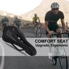 WEST BIKING Ultralight Mountain Bicycle Saddle MTB Short Nose Road Bike Seat PU Leather Hollow Prostatic Saddle Bicycle Parts