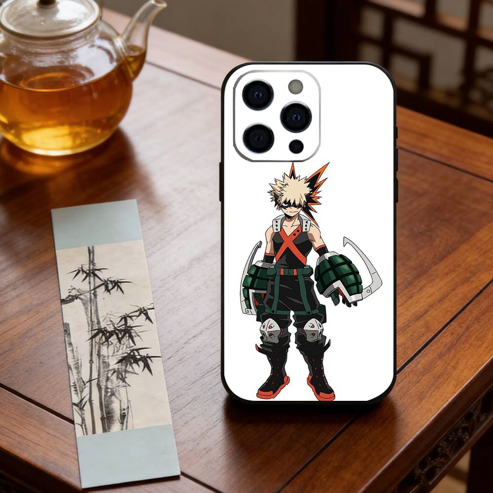 Anime My Hero Academia Phone Case Silicone Soft For IPhone 17 16 15 14 13 12 11 X XR Plus Pro Max Plus