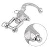 316 Stainless Steel Jaw Swivel Snap Shackle for Sailboat Spinnaker Halyard 03#