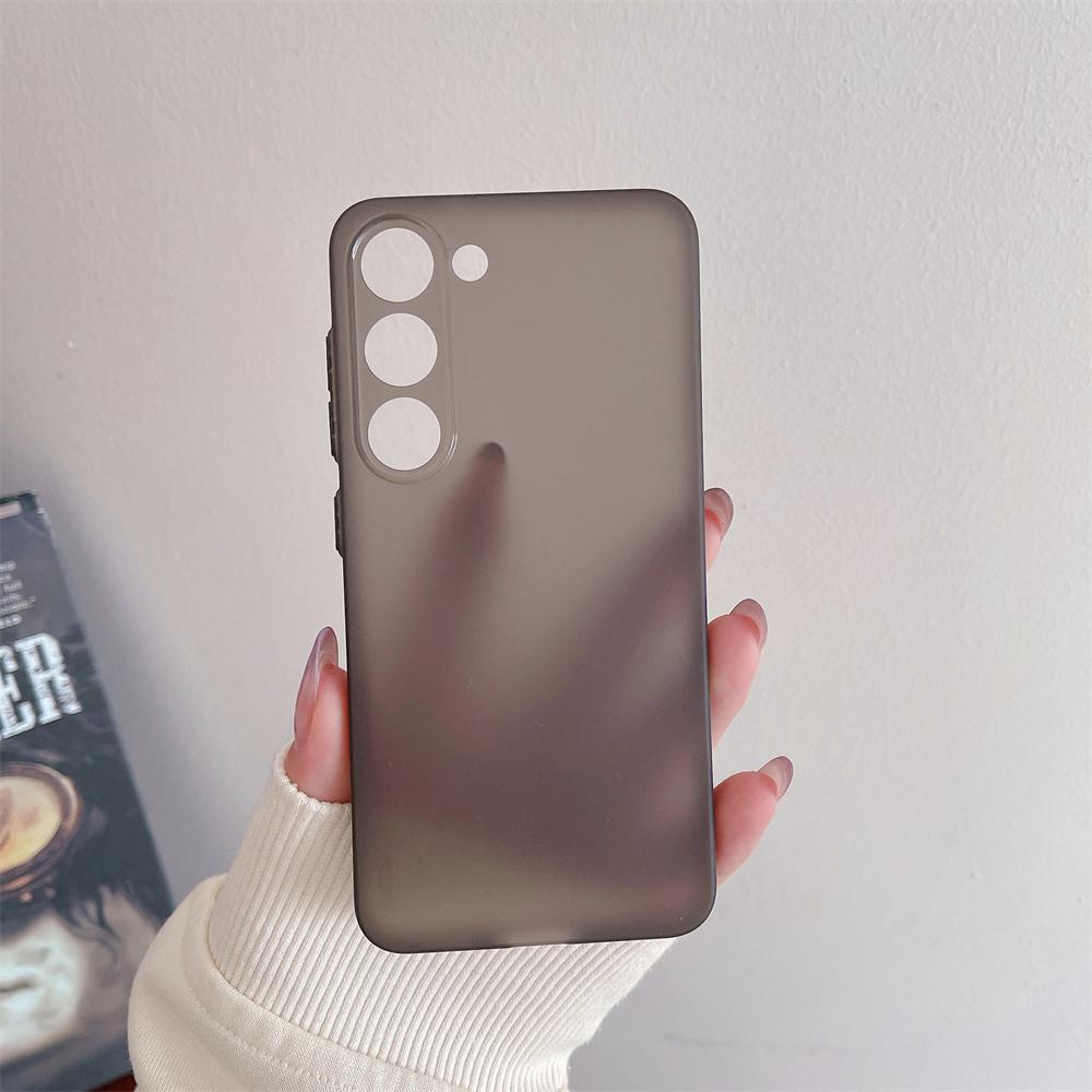 Custodia Sottile Opaca Traslucida Per Samsung S26 S25 S24 S23 S22 Plus Ultra FE A32 A52 A72 A53 A73 A33 A23 A54 Note20 Paraurti in TPU Capa