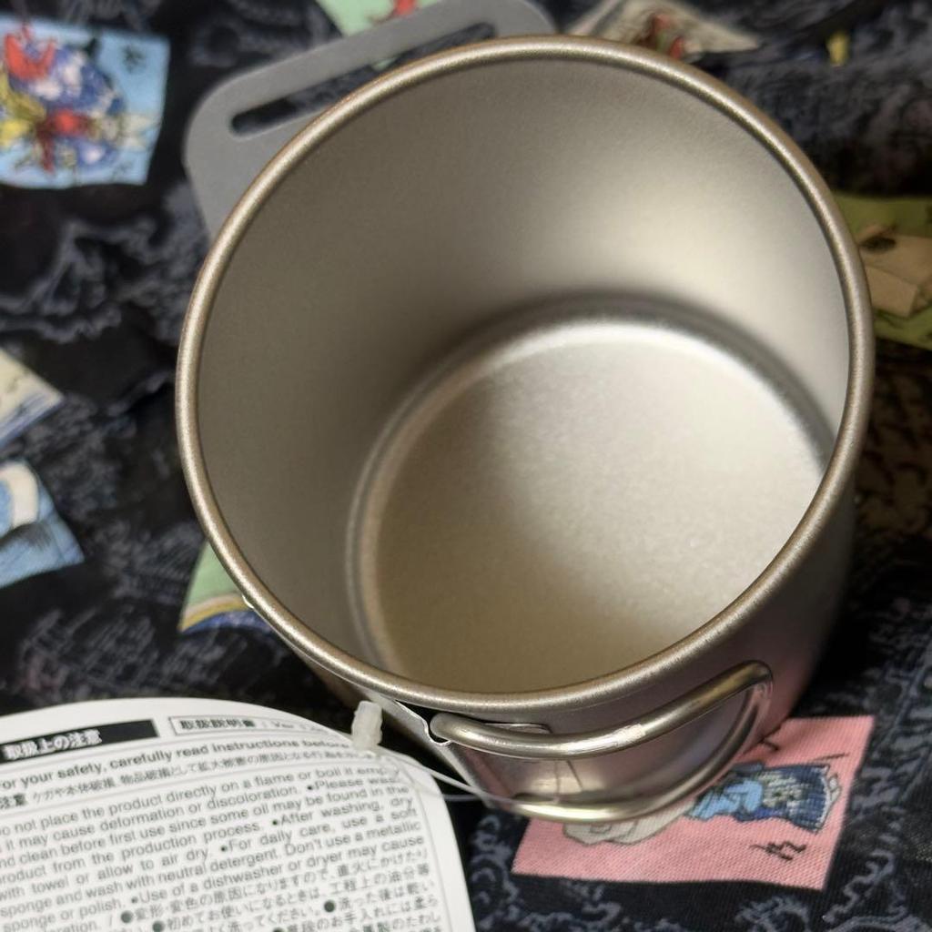 Snow Peak 300 Titanium Single Mug Hokkaido Kitahiroshima Limited Design