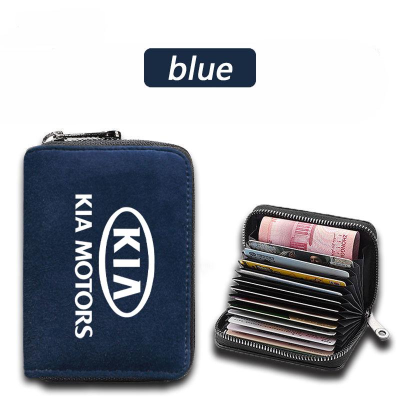 2026 Hot Adesivo Auto Protezione Nuovo Portafoglio Scomparti Multipli per Carte Tasca a Fessura per KIA sportage ceed sorento cerato optima picanto r